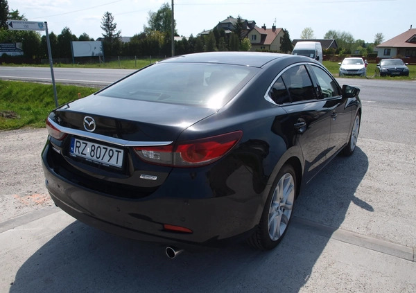 Mazda 6 cena 59900 przebieg: 99981, rok produkcji 2014 z Bytom Odrzański małe 121